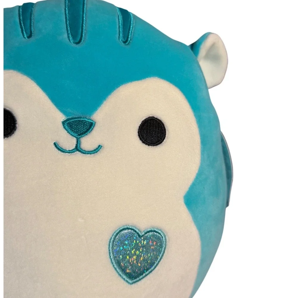 Squishmallows Santiago Blue Squirrel Plush Toy 11 Inch New With Tags Kids Gift